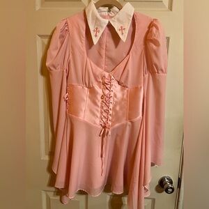 Sugar thrillz Noble Hearted Corset Dress size medium